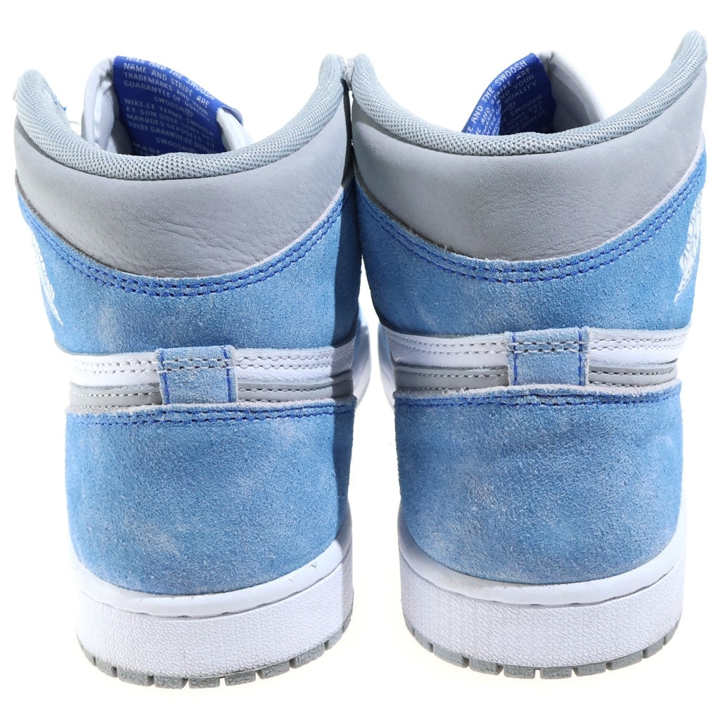 NIKE(ナイキ) AIR JORDAN 1 HIGH OG HYPER ROYAL エアジョーダン1 ハイパーロイヤル ハイカットスニーカー ホワイト/ブルー US8/26cm 555088-402