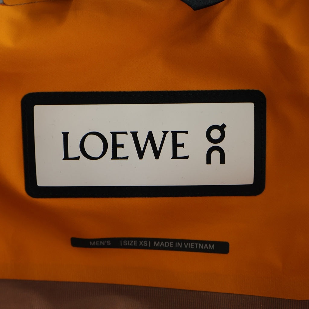 LOEWE(ロエベ) × On Running Storm Jacket in Technical Shell オンランニング ストーム テクニカルシェル フーデッド マウンテンパーカー ジャケット オレンジ H929Y02W17