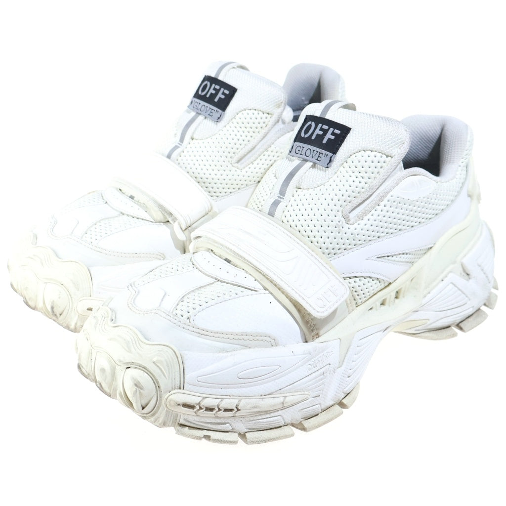 OFF-WHITE(オフホワイト) Glove スリッポン ローカットスニーカー シューズ ホワイト