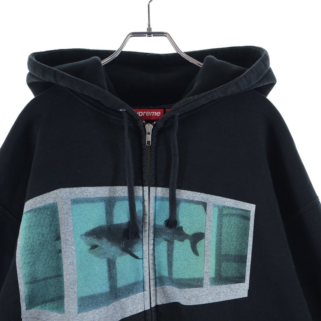 SUPREME(シュプリーム) 25SS Damien Hirst Zip Up Hooded Sweatshirt ダミアン・ハースト ジップアップスウェットフーディースウェット ジップパーカー ブラック