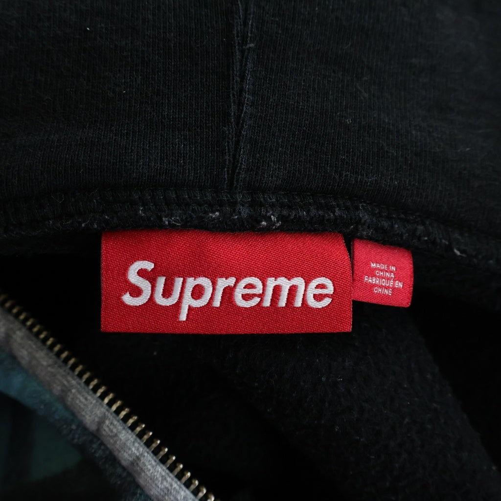 SUPREME(シュプリーム) 25SS Damien Hirst Zip Up Hooded Sweatshirt ダミアン・ハースト ジップアップスウェットフーディースウェット ジップパーカー ブラック
