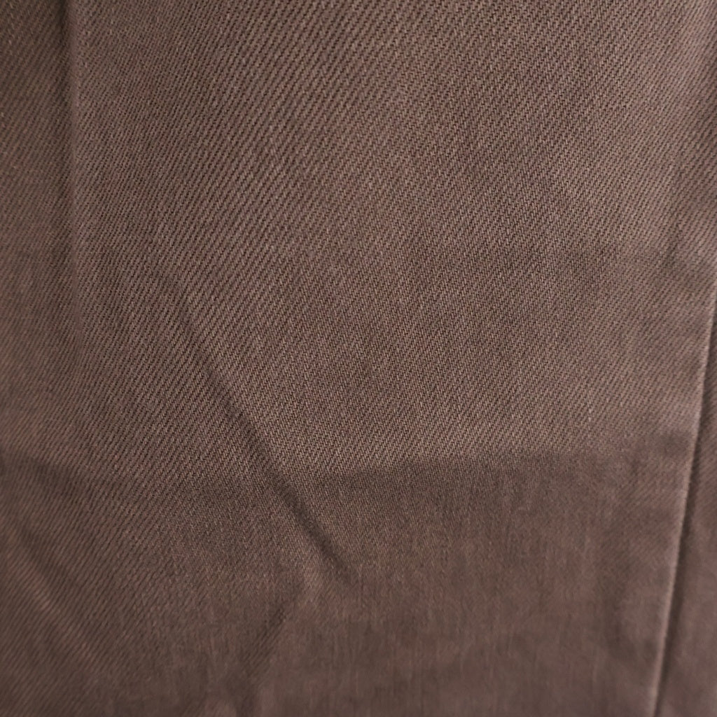 YOKE(ヨーク) 26SS 1pleated Wide Tapered Trousers 1プリーツ ワイドテーパードトラウザーパンツ ブラウン YK26SS01181P