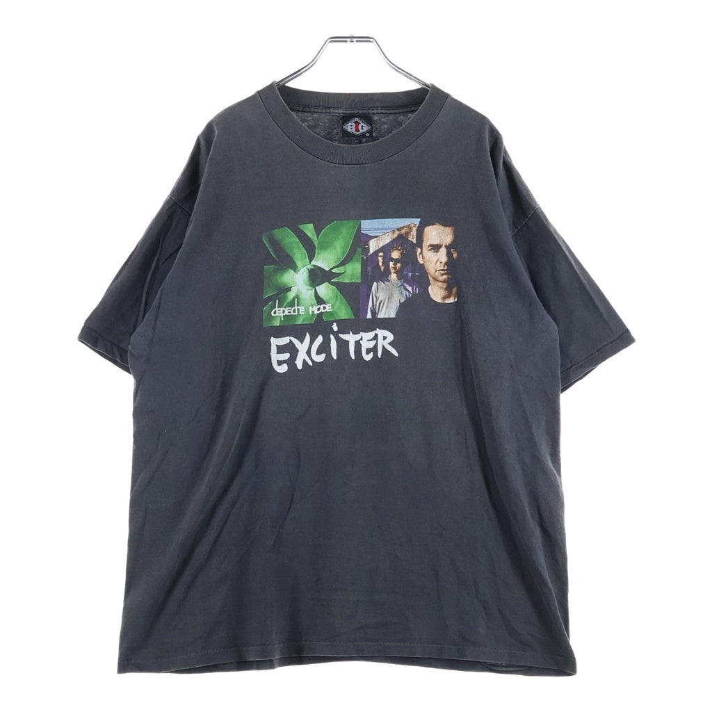 VINTAGE(ヴィンテージ) 00S DEPECHE MODE Exciter Tour バンド ツアー 半袖Tシャツ ブラック