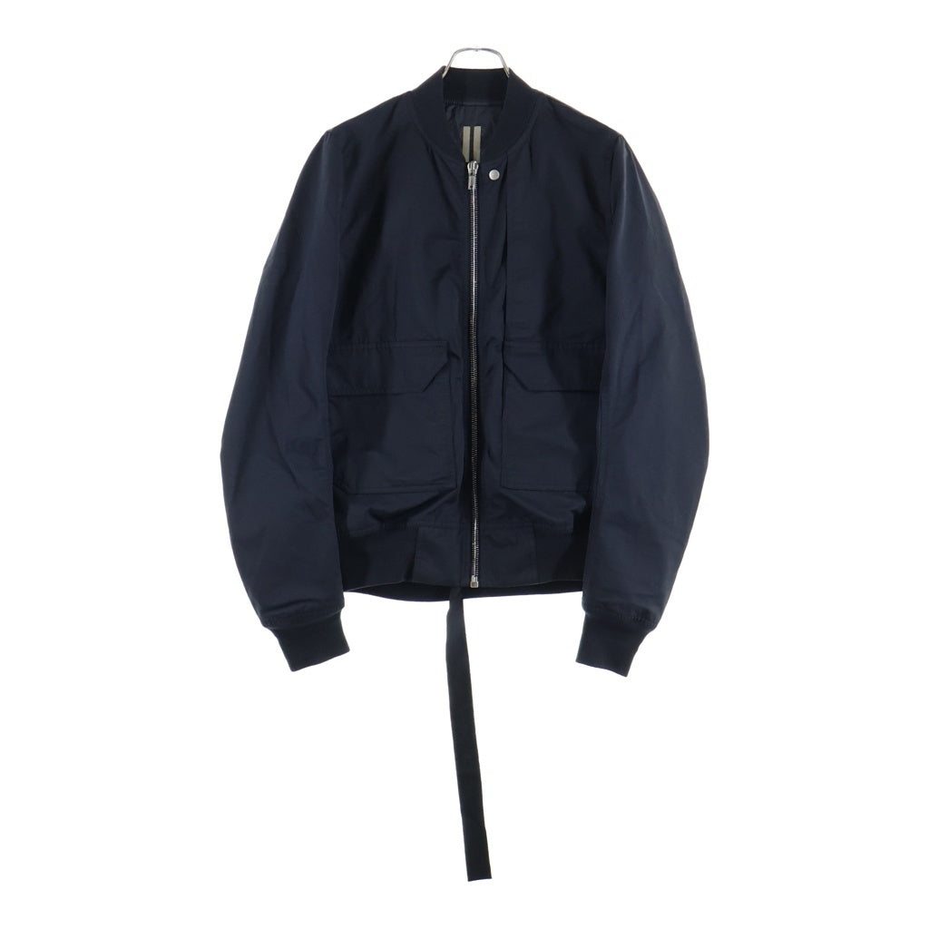 Rick Owens DRKSHDW(リックオウエンス ダークシャドウ) Lido Flight Jacket リド フライト ナイロンジャケット ブラック DU01C6774-MU