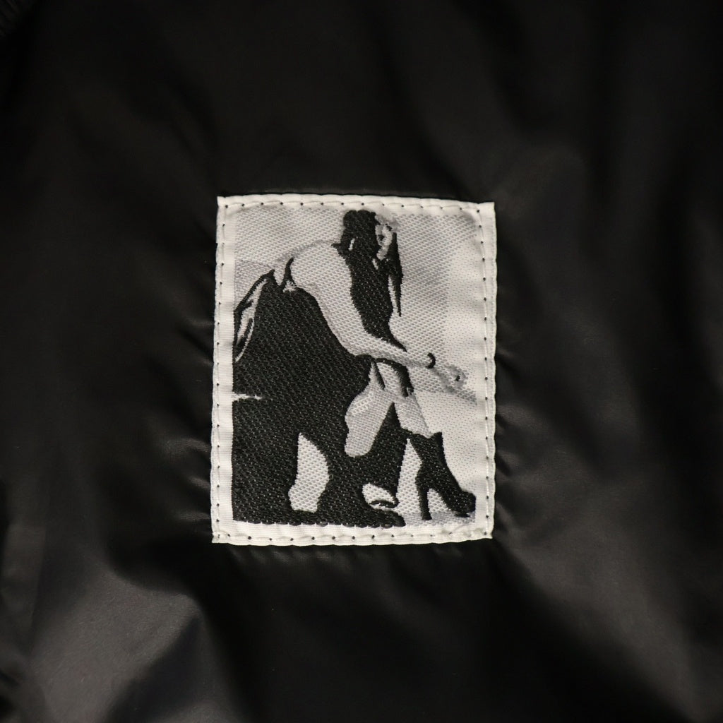 Rick Owens DRKSHDW(リックオウエンス ダークシャドウ) Lido Flight Jacket リド フライト ナイロンジャケット ブラック DU01C6774-MU