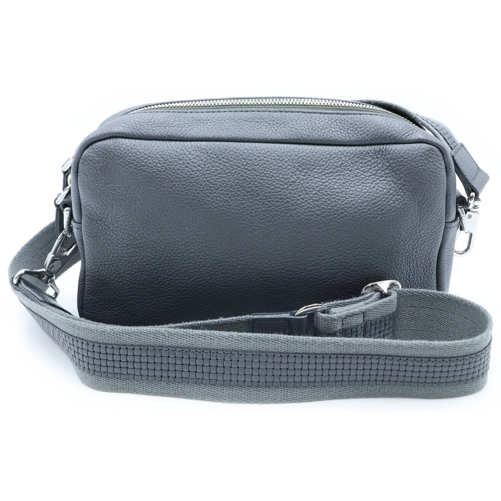 PELLE MORBIDA(ペッレ モルビダ) Hawser MH011 レザーショルダーバッグ グレー レディース
