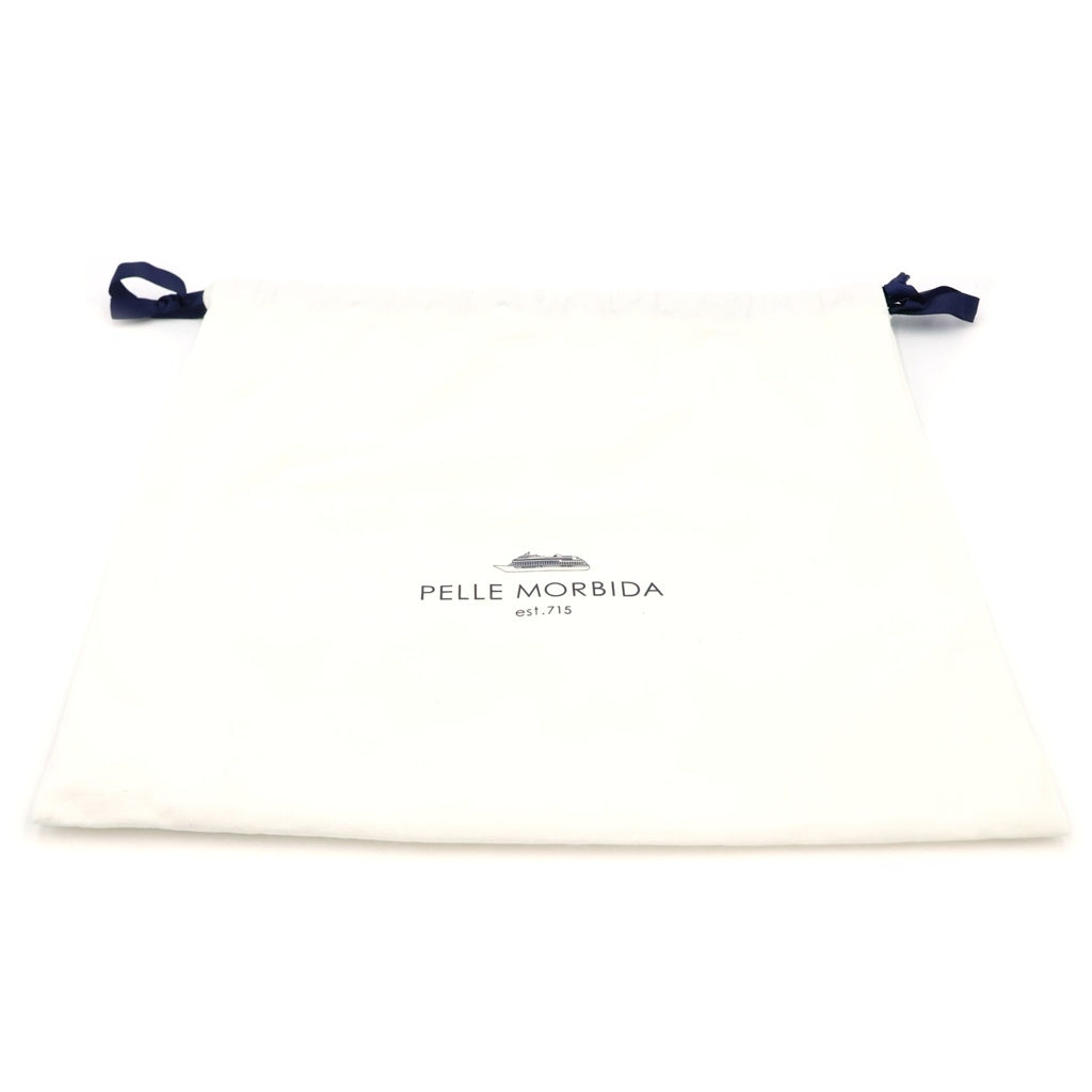 PELLE MORBIDA(ペッレ モルビダ) Hawser MH011 レザーショルダーバッグ グレー レディース