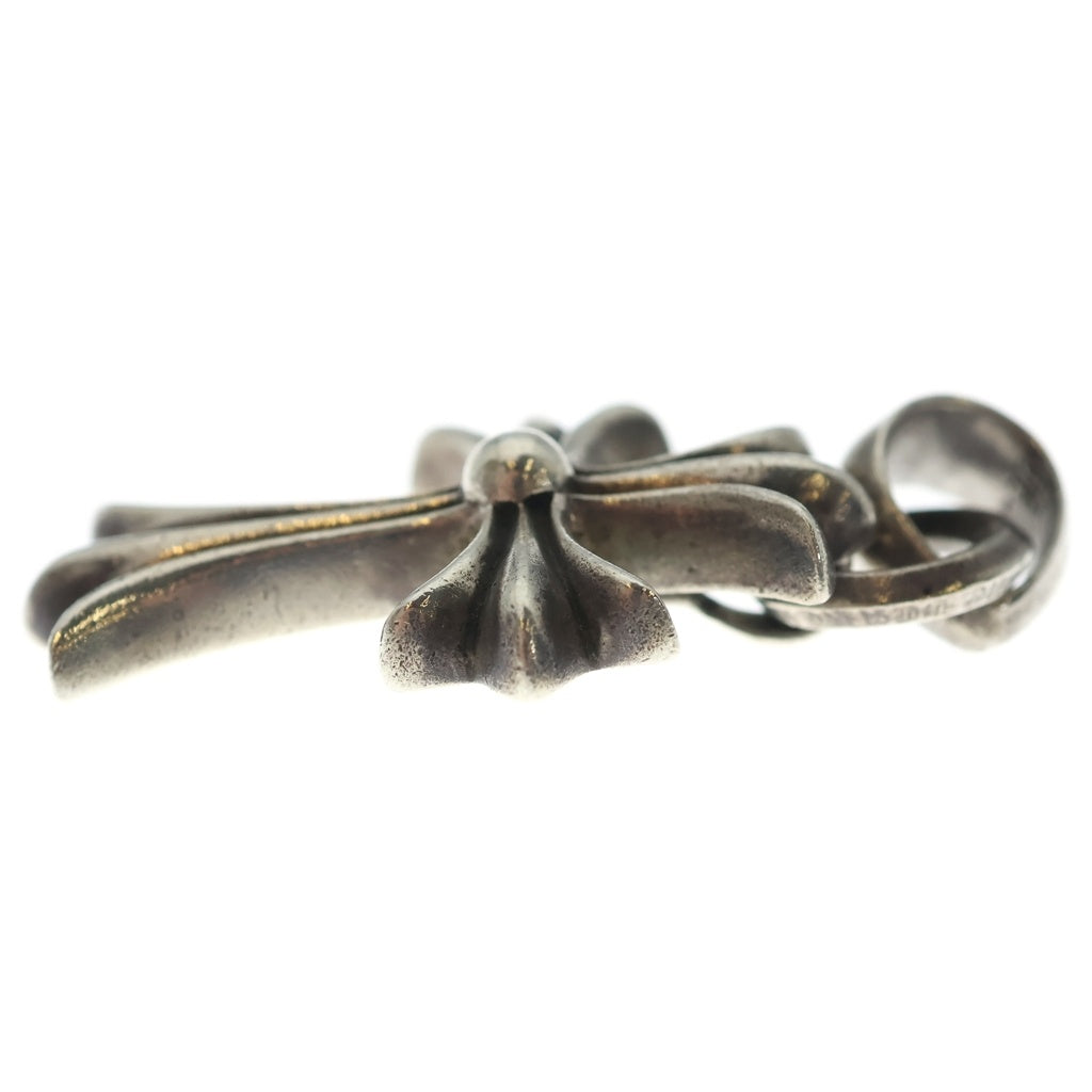 CHROME HEARTS(クロムハーツ) CH CRS SML W/BALE Wベイル スモールCHクロス ペンダントトップ シルバー BCA218