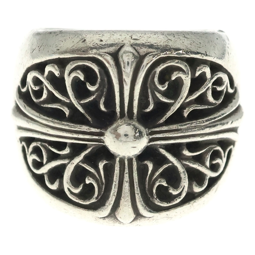 CHROME HEARTS(クロムハーツ) CLASSIC OVAL クラシックオーバルクロス リング シルバー BCA340