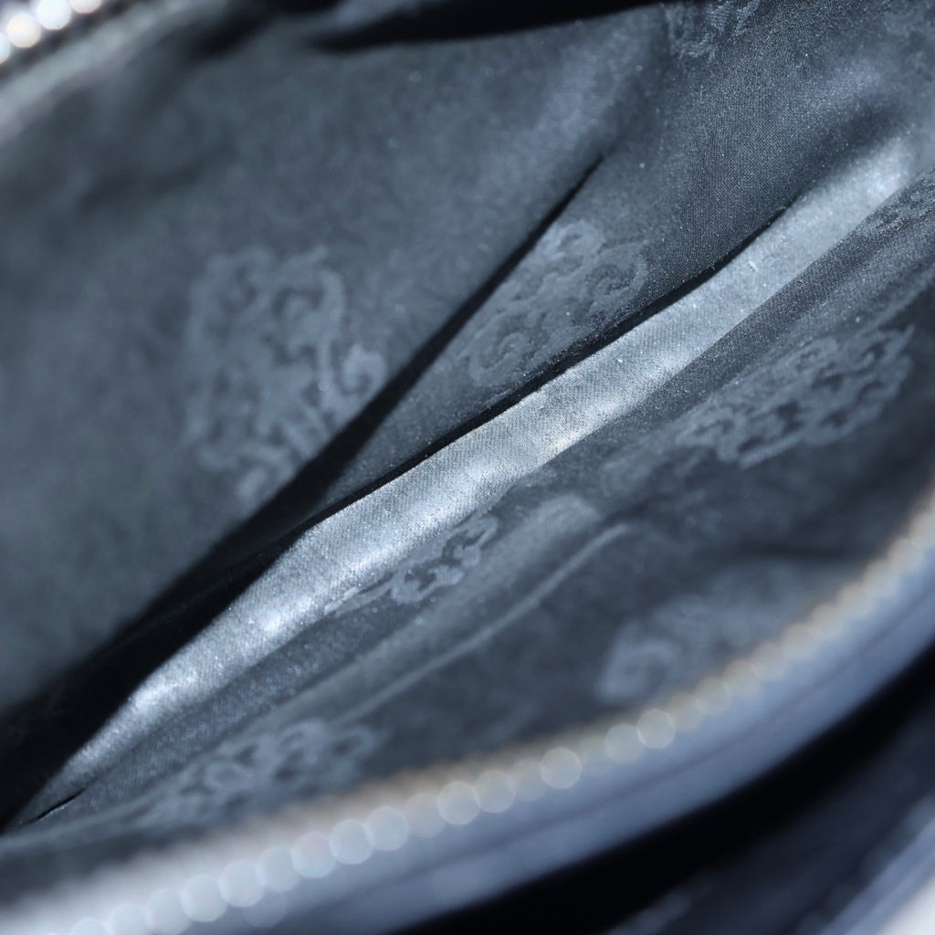 CHROME HEARTS(クロムハーツ) JUDY CROSS BALL ジュディ クロス ボール ボタン レザーウォレット 長財布 ブラック
