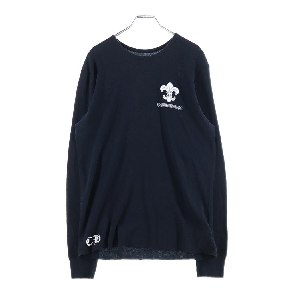 CHROME HEARTS(クロムハーツ) OLD THERMAL トリプルフレア サーマル トリプルクロス 長袖Tシャツ ロングスリーブ ブラック