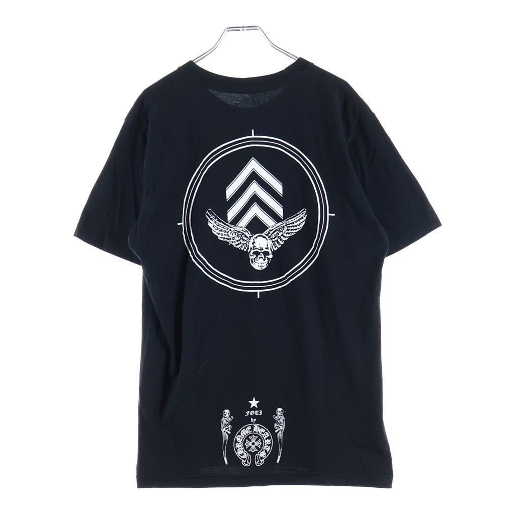 CHROME HEARTS(クロムハーツ) FOTI COLL Horseshoe Print Tee フォティコール ホースシュー 半袖Tシャツ カットソー ブラック
