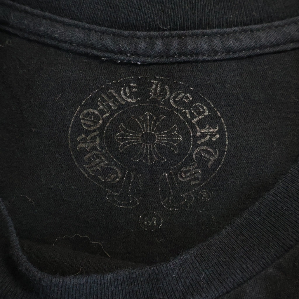 CHROME HEARTS(クロムハーツ) FOTI COLL Horseshoe Print Tee フォティコール ホースシュー 半袖Tシャツ カットソー ブラック