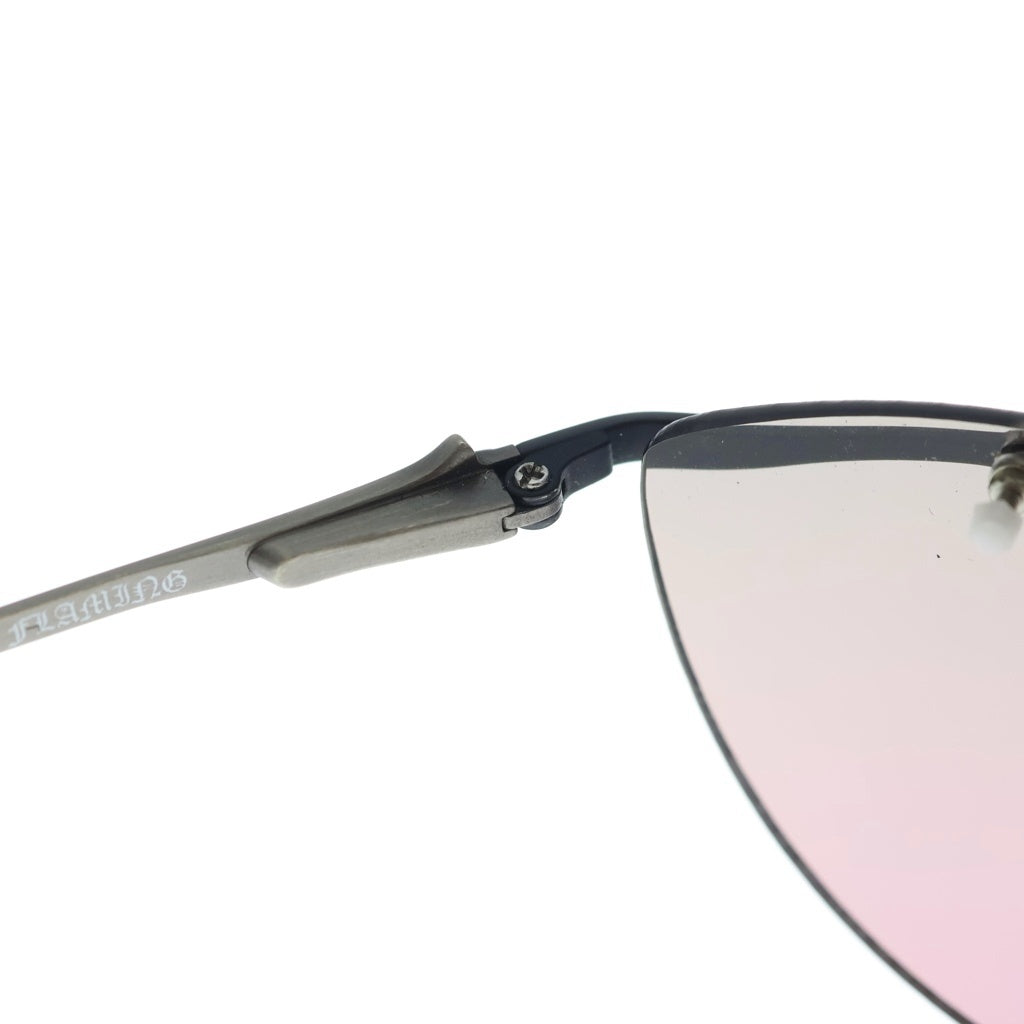 CHROME HEARTS(クロムハーツ) FLAMING フレミング カラーレンズ アイウェア 眼鏡 メガネ ピンク/シルバー