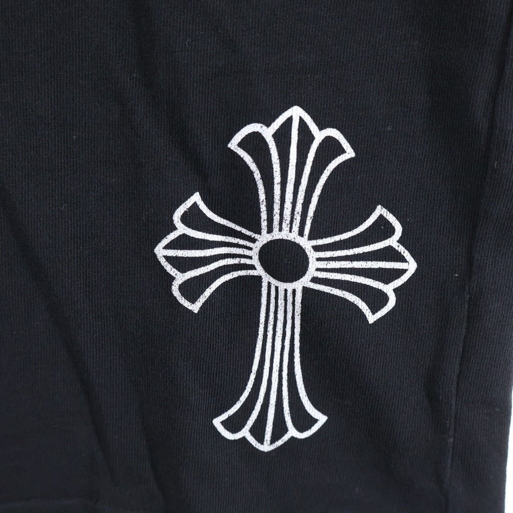A&G(エーアンドジー) トリプルクロス パッチ 半袖Tシャツ カットソー ブラック
