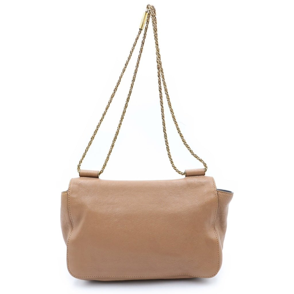 Chloe(クロエ) エルシー チェーン ショルダーバッグ ブラウン レディース