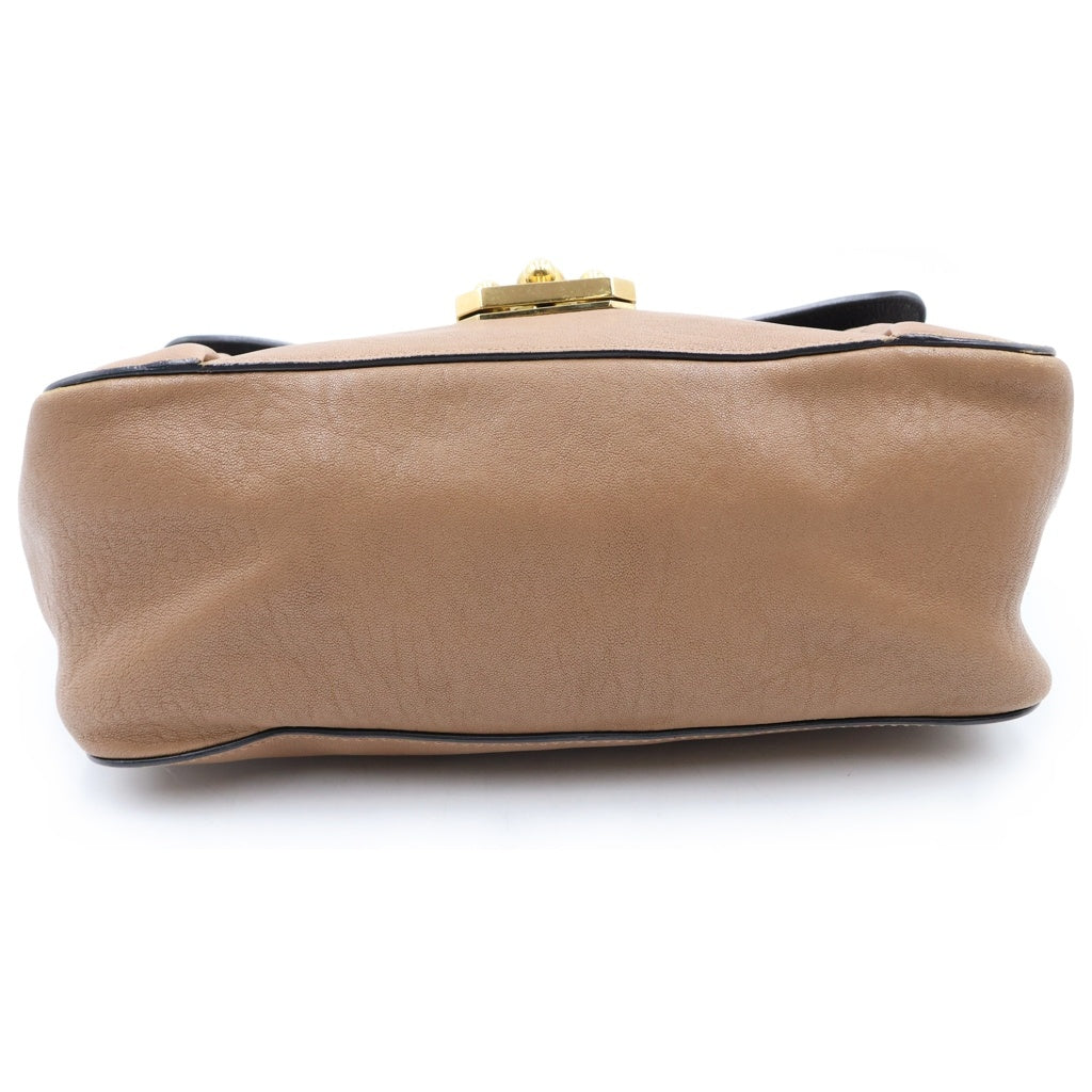 Chloe(クロエ) エルシー チェーン ショルダーバッグ ブラウン レディース