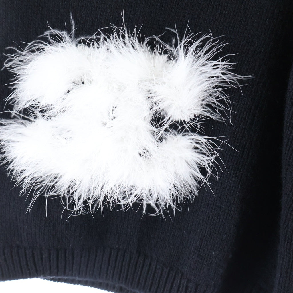 CHANEL(シャネル) ココマーク P76 カシミヤ ハーフ パンツ ブラック P76115K10969 レディース