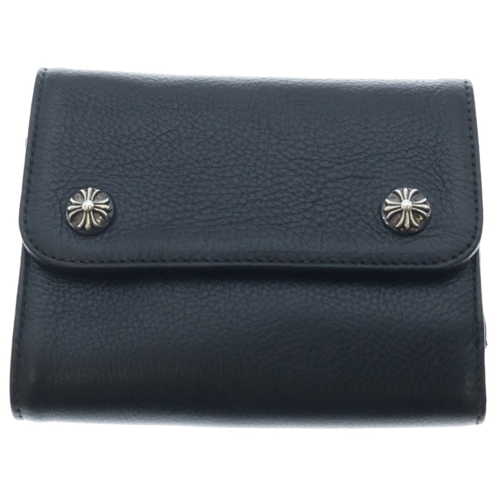 CHROME HEARTS(クロムハーツ) WAVE MINI ウェーブミニ レザーウォレット 財布