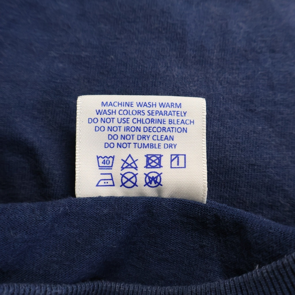 NO BRAND(ノーブランド) 【Standard California】 SD Heavyweight Basic Shield Logo T スタンダードカリフォルニア ヘビーウェイト ベーシックシールドロゴ 半袖Tシャツ カットソー ネイビー