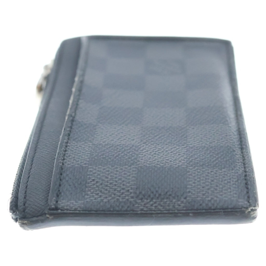 LOUIS VUITTON(ルイヴィトン) ダミエグラフィット コインカードホルダー カードケース 名刺入れ 小物入れ ブラック シルバー金具 M29656