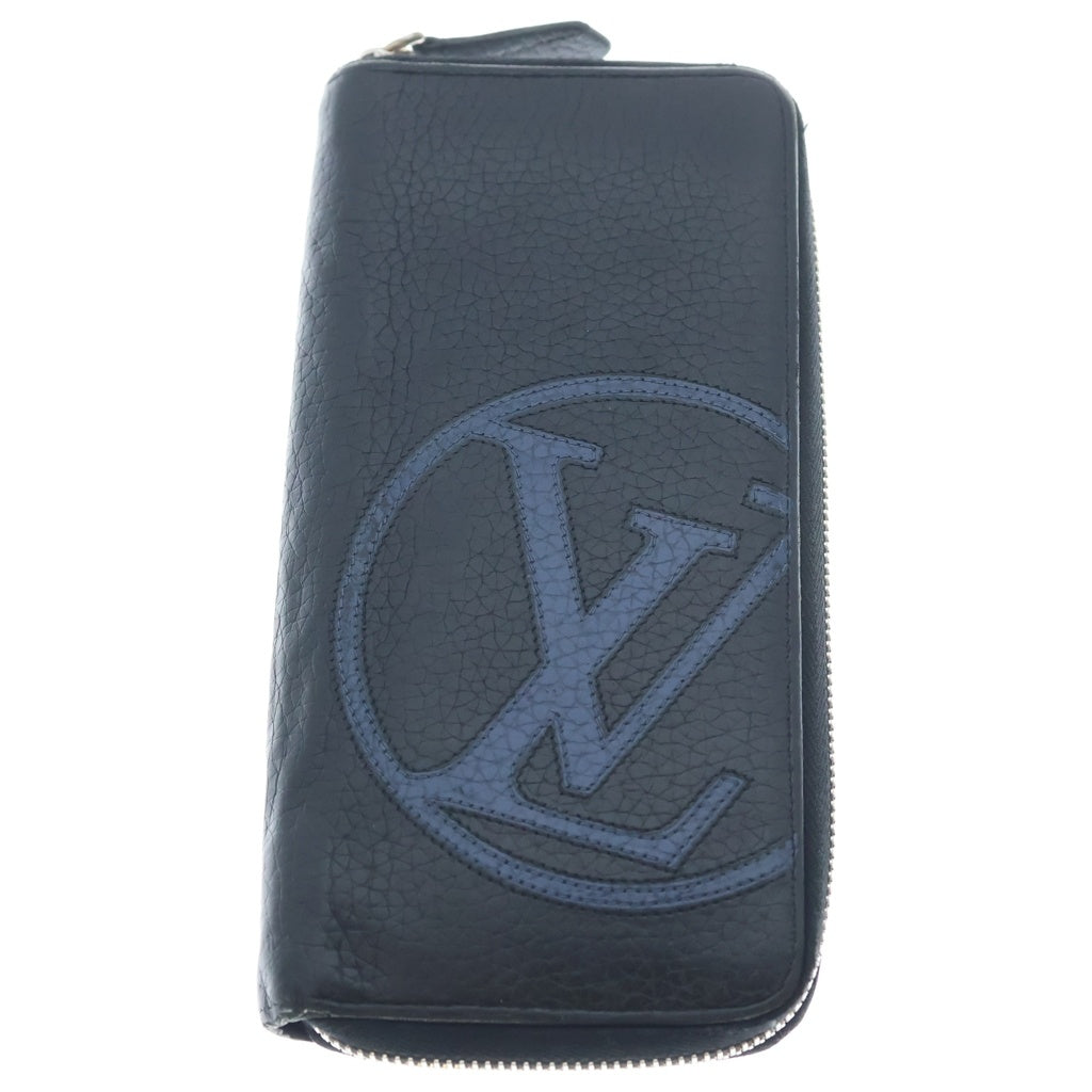 LOUIS VUITTON(ルイヴィトン) トリヨン LVサークル ジッピーロングウォレット 長財布 ヴェルティカル ブラック M67767