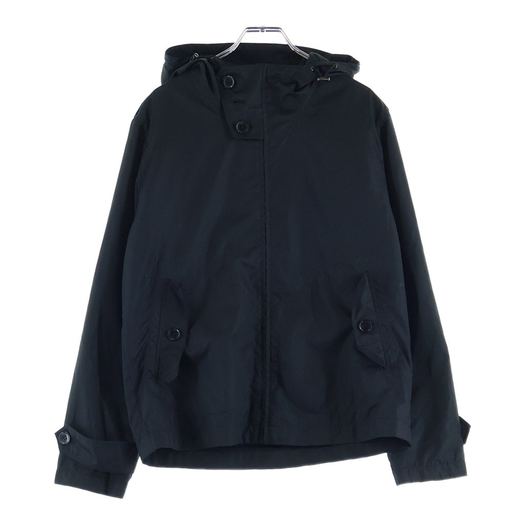 BURBERRY(バーバリー) ナイロン ジップアップ フーディー ジャケット ブラック C2C29-320-09