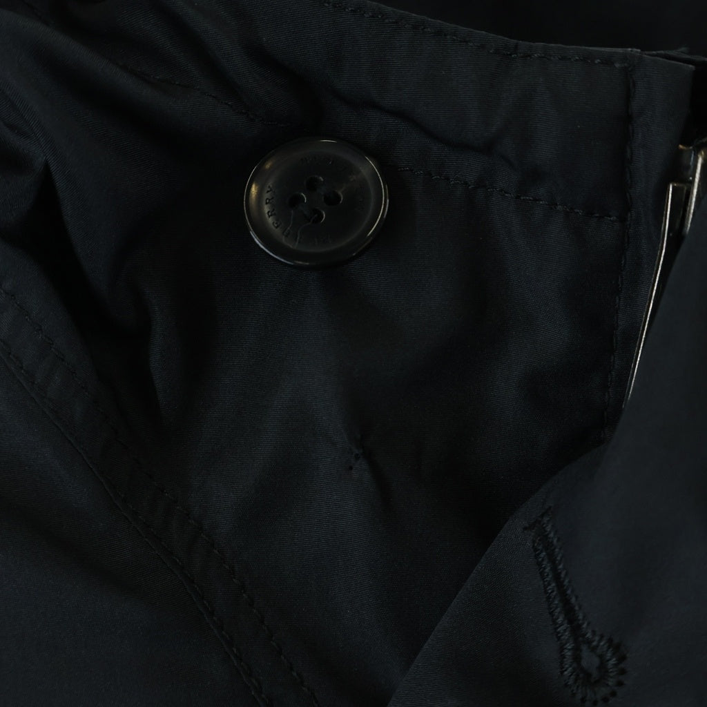 BURBERRY(バーバリー) ナイロン ジップアップ フーディー ジャケット ブラック C2C29-320-09
