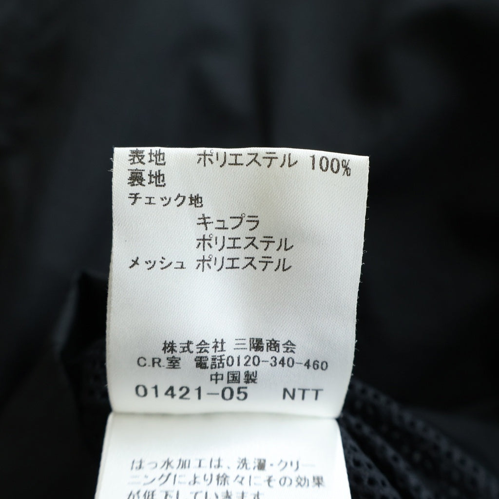 BURBERRY(バーバリー) ナイロン ジップアップ フーディー ジャケット ブラック C2C29-320-09
