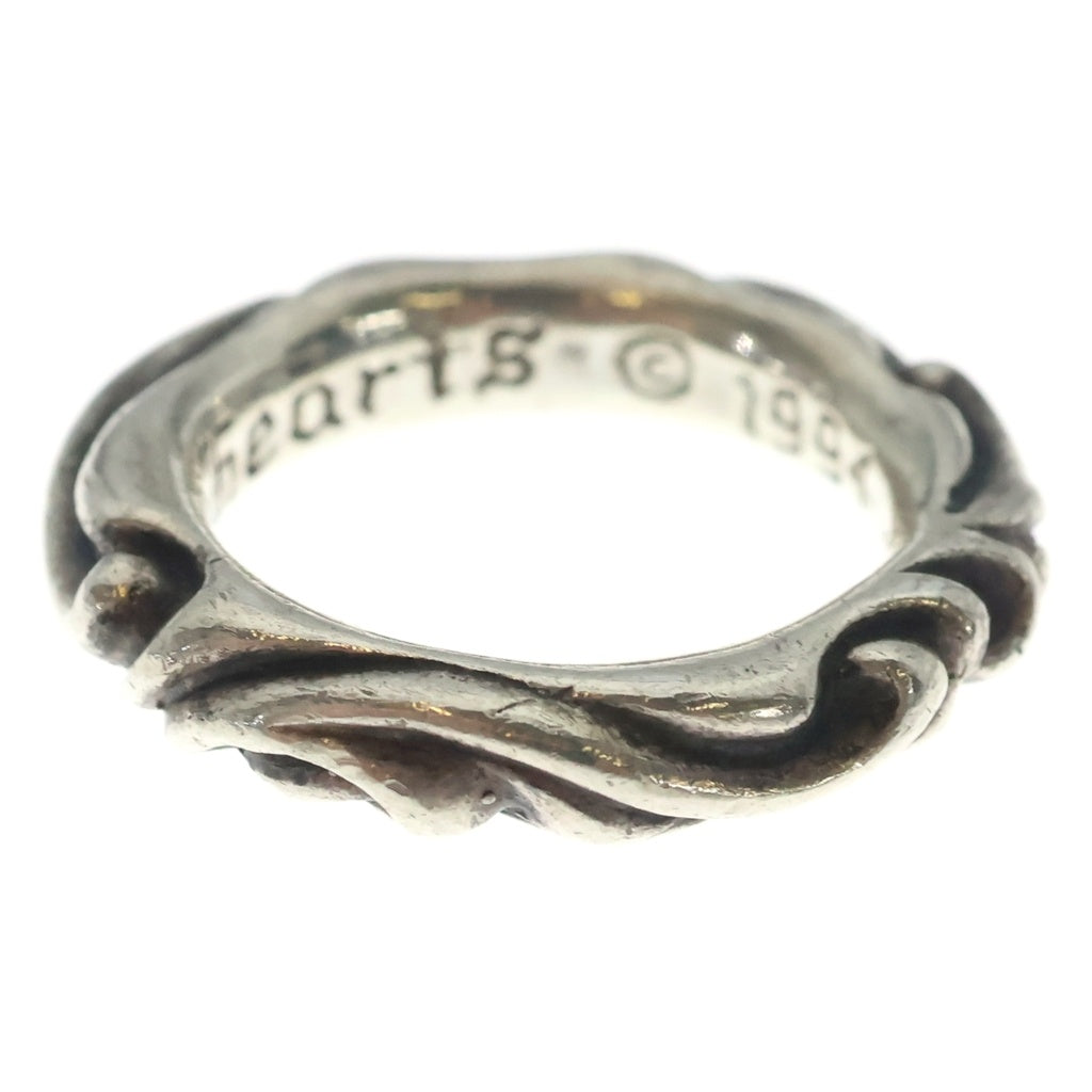 CHROME HEARTS(クロムハーツ) SCRL BAND スクロールバンド リング シルバー BCA351