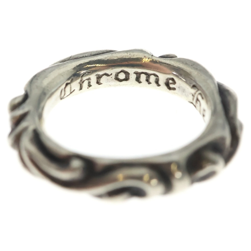 CHROME HEARTS(クロムハーツ) SCRL BAND スクロールバンド リング シルバー BCA351