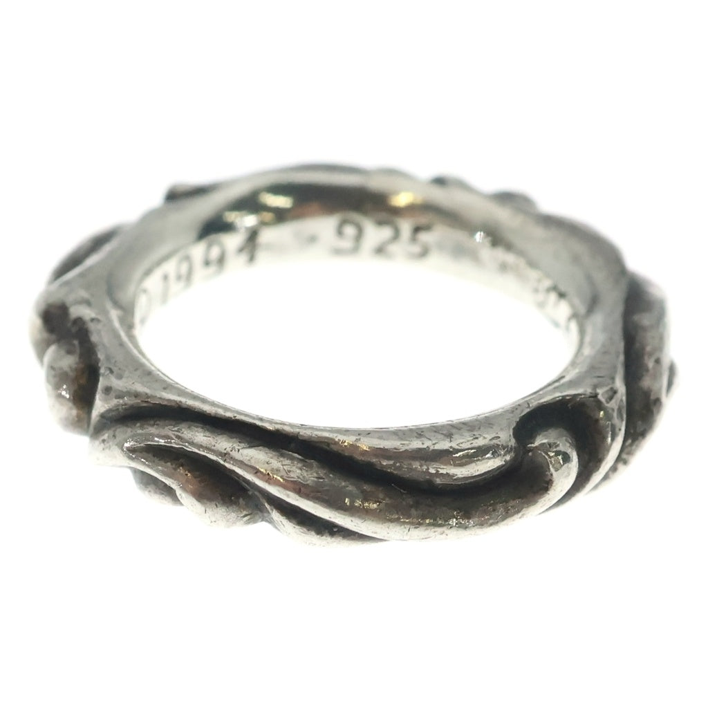 CHROME HEARTS(クロムハーツ) SCRL BAND スクロールバンド リング シルバー BCA351