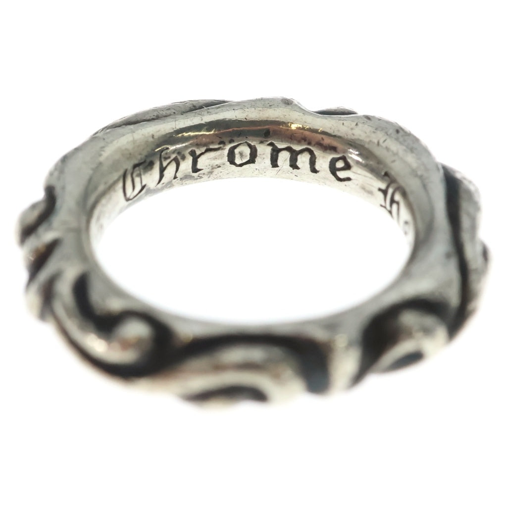 CHROME HEARTS(クロムハーツ) SCRL BAND スクロールバンド リング シルバー BCA351