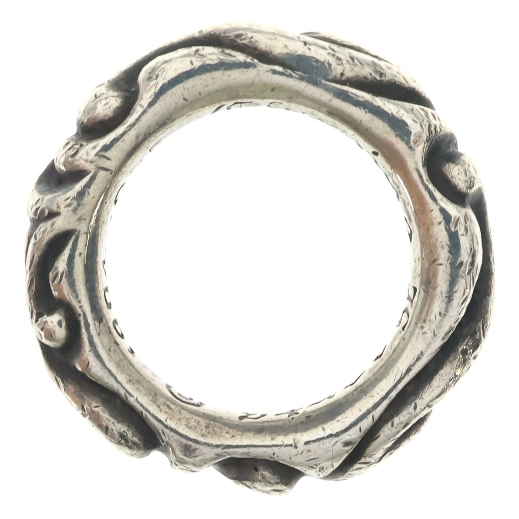 CHROME HEARTS(クロムハーツ) SCRL BAND スクロールバンド リング シルバー BCA351