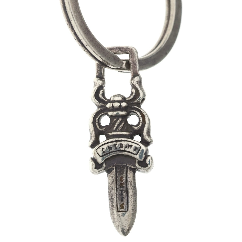 CHROME HEARTS(クロムハーツ) RNG&No5 DGGR キーリング#5ダガー シルバーキーチェーン