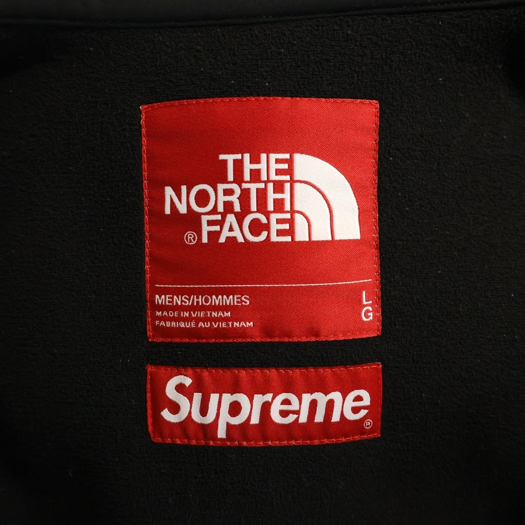 SUPREME(シュプリーム) 20AW ×THE NORTH FACE S Logo Hooded Fleece Jacket ノースフェイス Sロゴ フーディーフリースジャケット ブラック NT62004I