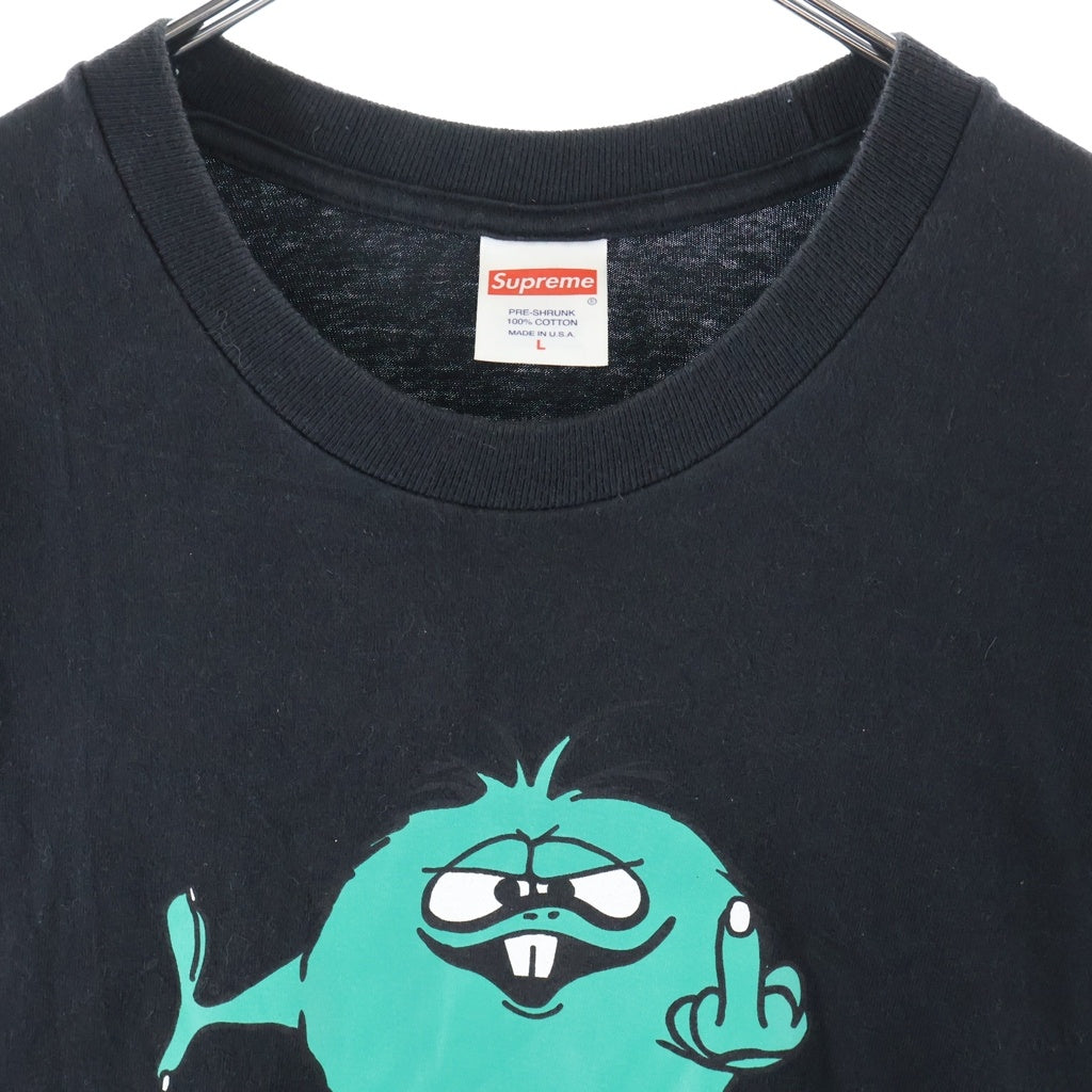SUPREME(シュプリーム) 23AW Camacho Tee カマチョ プリント クルーネック 半袖Tシャツ カットソー ブラック