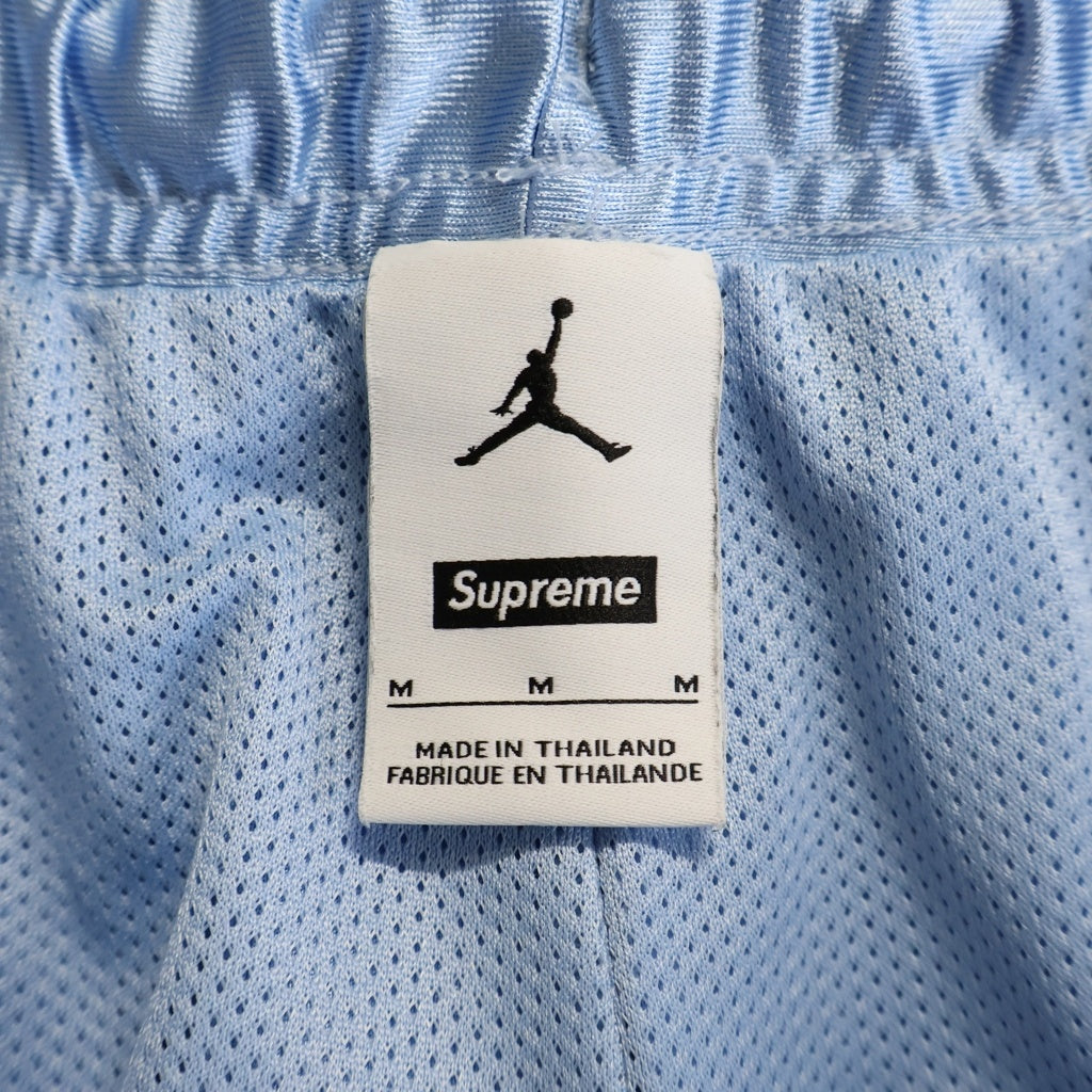 SUPREME(シュプリーム) 24AW ×Jordan Warm Up Short Pant ショートパンツ ブルー