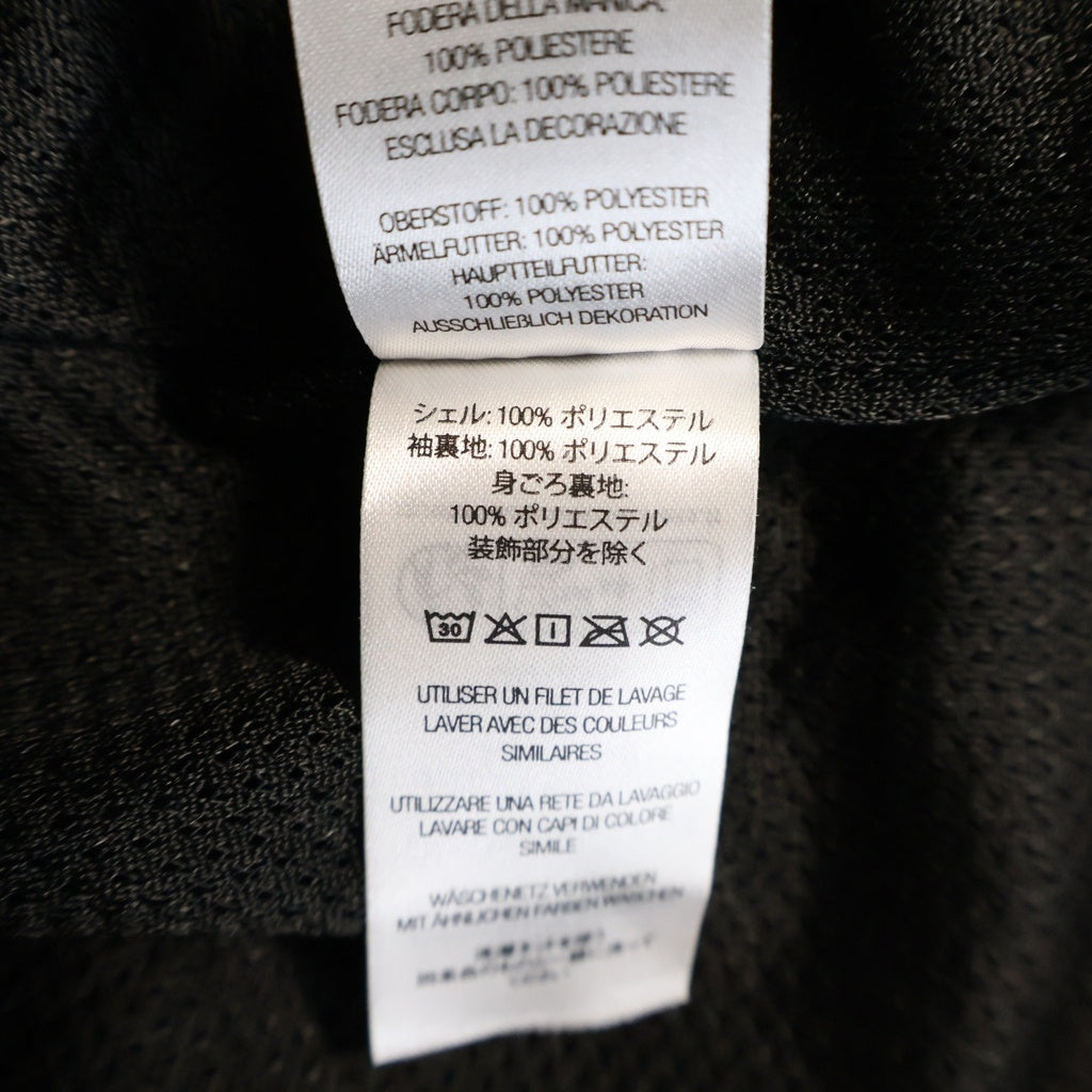 SUPREME(シュプリーム) 25SS Satin Piping Pullover サテン パイピング ハーフジップ プルオーバー ジャケット ブラック