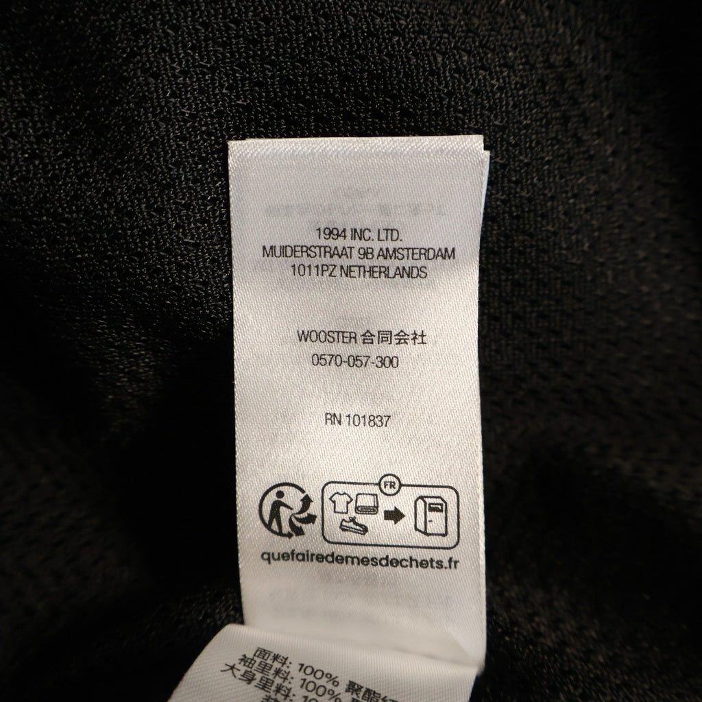 SUPREME(シュプリーム) 25SS Satin Piping Pullover サテン パイピング ハーフジップ プルオーバー ジャケット ブラック