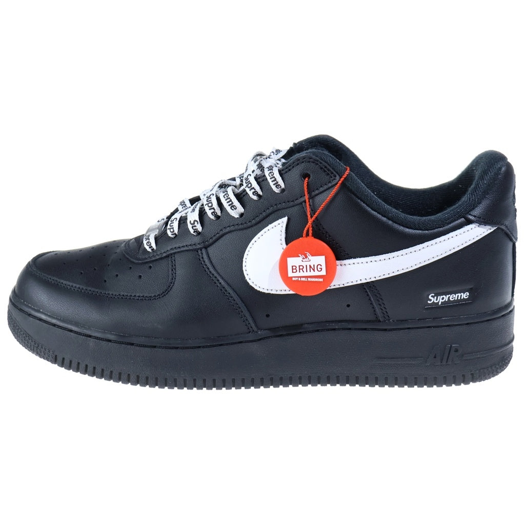 NIKE(ナイキ) ×SUPREME AIR FORCE 1 LOW CU9225-002 エアフォース1 ローカットスニーカー US10/28.0cm ブラック