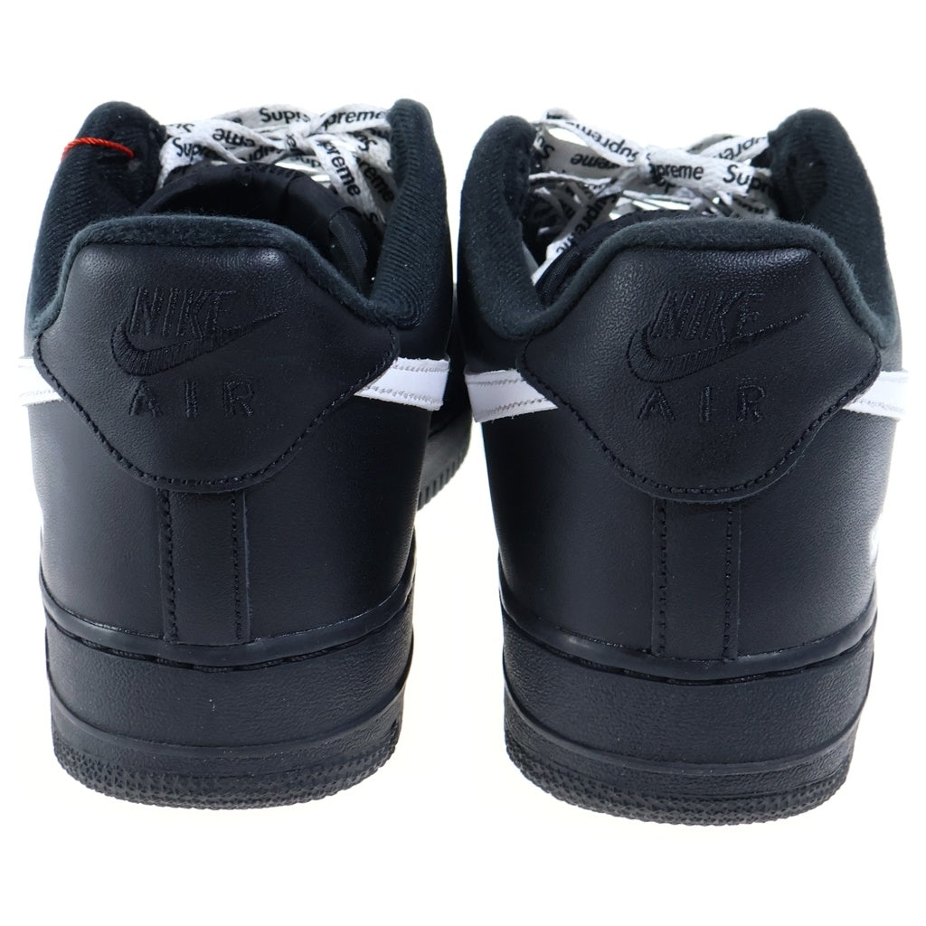 NIKE(ナイキ) ×SUPREME AIR FORCE 1 LOW CU9225-002 エアフォース1 ローカットスニーカー US10/28.0cm ブラック