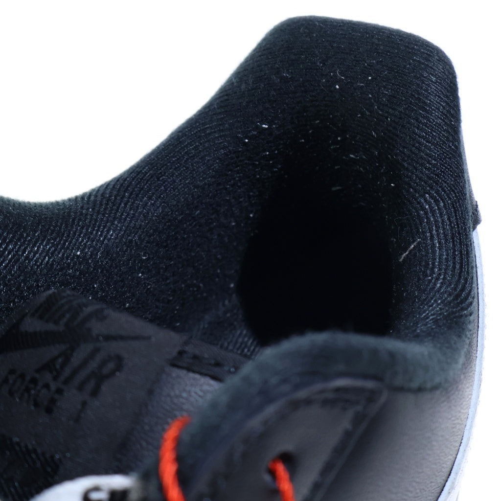 NIKE(ナイキ) ×SUPREME AIR FORCE 1 LOW CU9225-002 エアフォース1 ローカットスニーカー US10/28.0cm ブラック