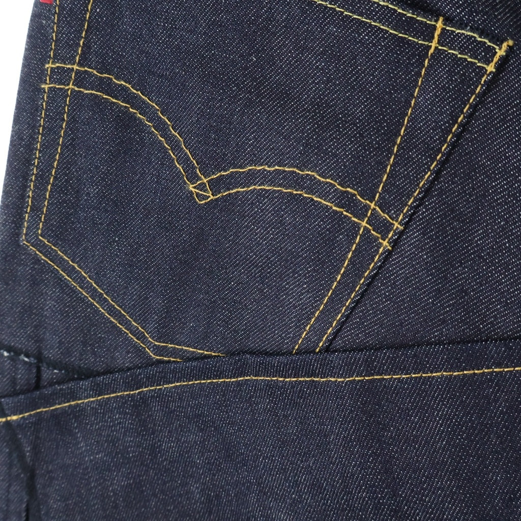JUNYA WATANABE COMME des GARCONS(ジュンヤワタナベ コムデギャルソン) 24SS ×Levi's WNAME CUSOMT DENIM PANTS ダブルネームカスタム 綿セルビッチデニム インディゴ WM-P201
