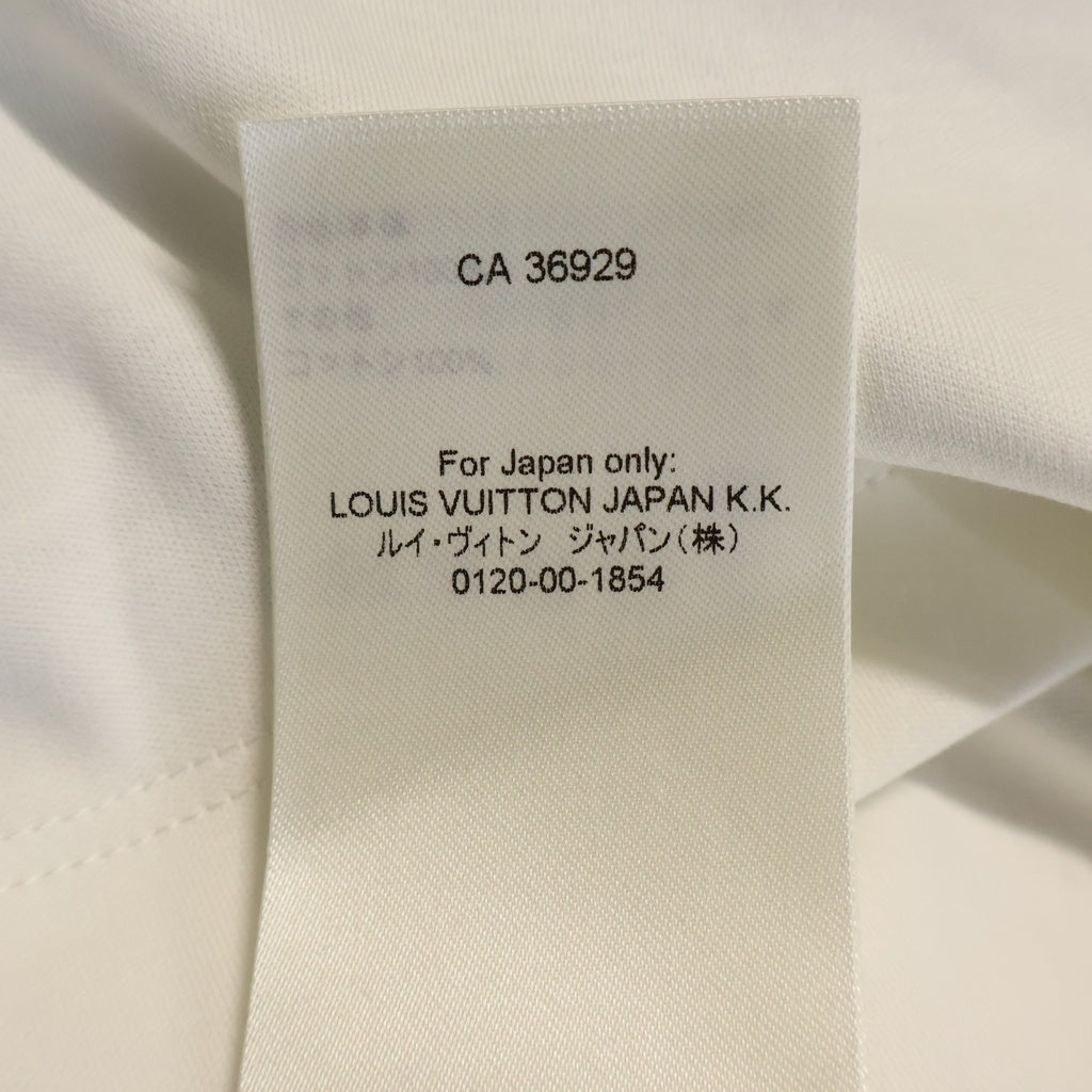 LOUIS VUITTON(ルイヴィトン) 26AW ×Nazar Long-Sleeved Top ナザール ロングスリーブトップ ヤギ プリント長袖Tシャツ レディース ホワイト 1AKXM6