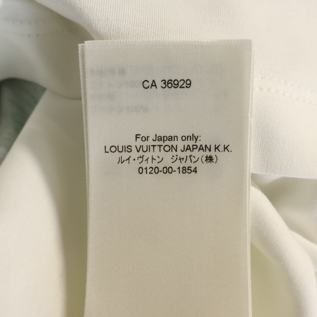 LOUIS VUITTON(ルイヴィトン) 26AW ×Nazar Long-Sleeved Top ナザール ロングスリーブトップ ヤギ プリント長袖Tシャツ レディース ホワイト 1AKXM6