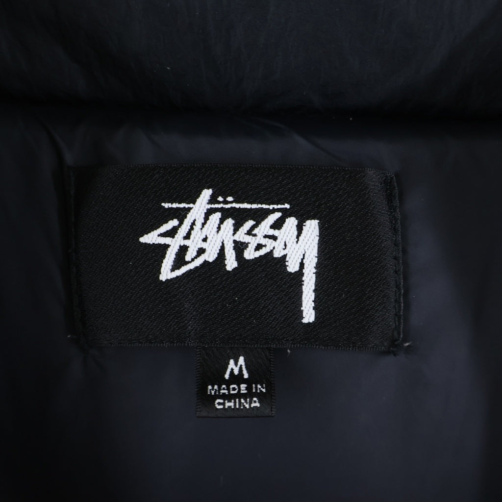 STUSSY(ステューシー) Ripstop Down Puffer Jacket リップストップ ダウン パファー ジャケット ブラック