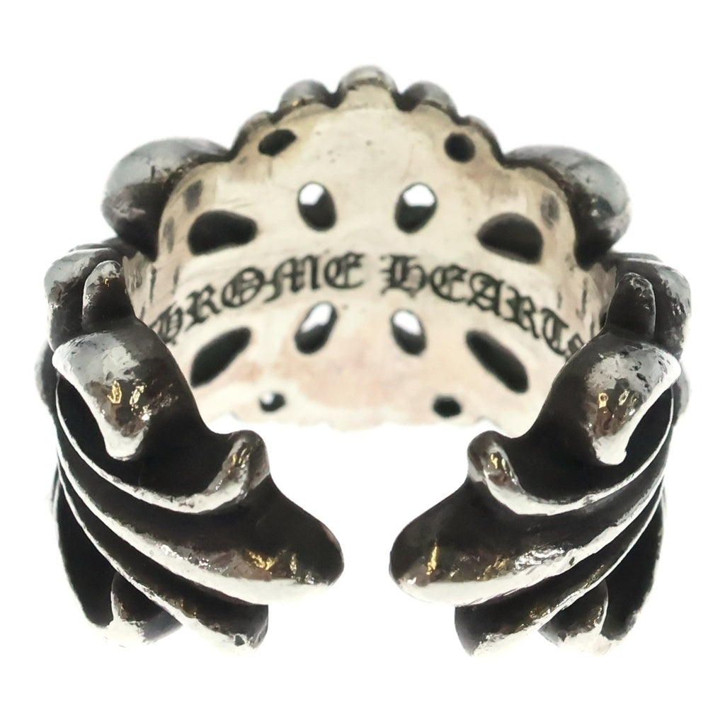 CHROME HEARTS(クロムハーツ) DBL FLRL CRS ダブルフローラルクロス リング シルバー BCA390