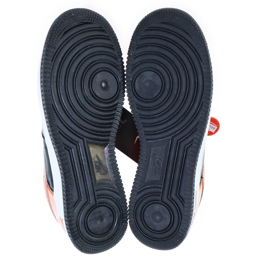 NIKE(ナイキ) 【観賞用 2005年製】 AIR FORCE 1 LOW PREMIUM HALLOWEEN エアフォース1 ロー ハロウィン ローカットスニーカー シューズ ブラック/オレンジ US9/27cm 312945-081