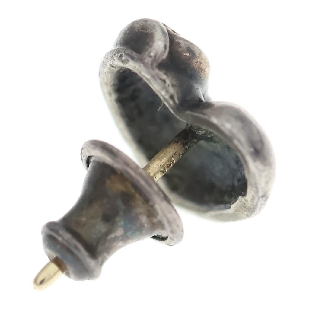 CHROME HEARTS(クロムハーツ) STUD HEART ハート スタッドピアス シルバー BCA112